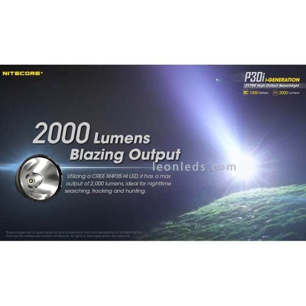 Handlampe LED P30i mit einer...