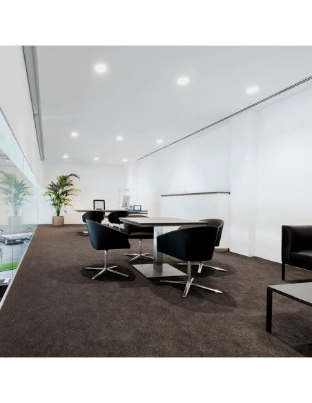 Varios downlights LED Lex en interior Arkoslight | LeónLeds.com