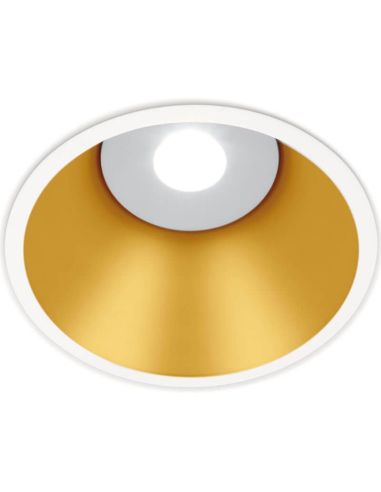 Downlight LED Lex dorado de Arkoslight | LeónLeds.com