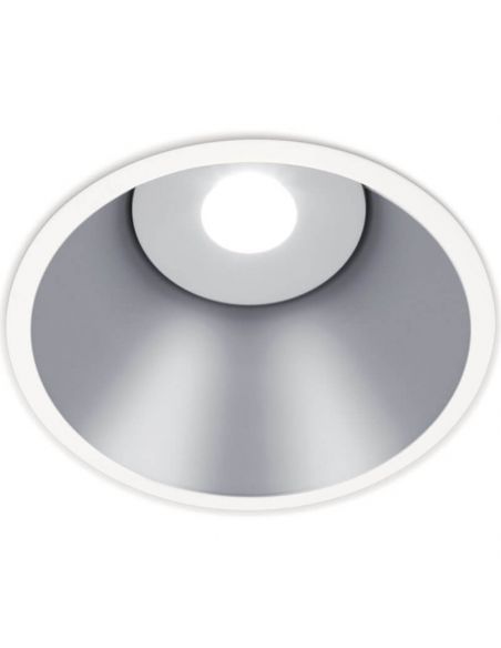 Downlight LED Lex plateado de Arkoslight | LeónLeds.com