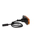 Connecteur Veilleuse LED Ambre avec connecteur + clip 24V Unipoint 1 31-2004-017 Aspock | leonleds