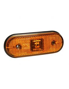 Piloto LED Ambar con conector + grapa 24V Unipoint 1 31-2004-017 Aspock | LeonLeds