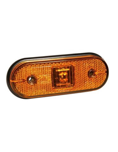 Piloto LED Ambar con conector + grapa 24V Unipoint 1 31-2004-017 Aspock | LeonLeds