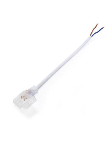 Câble avec connecteur à sertir pour Ruban LED 220V coupé tous les 10Cm