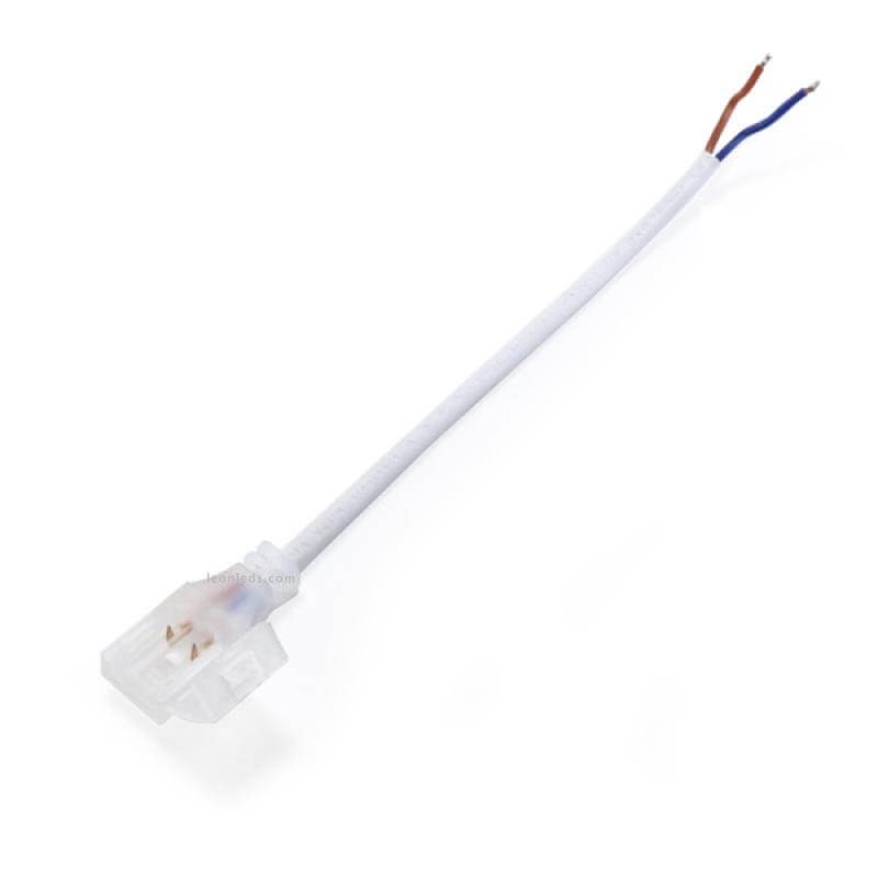 Connecteur slim ruban LED Mono 8 mm pour cable à sertir - ®