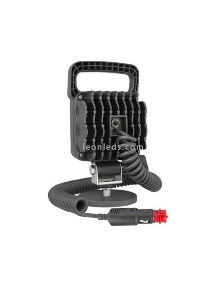 Phare LED magnétique avec connecteur allume-cigare, poignée et interrupteur Au meilleur prix ! de Wesem