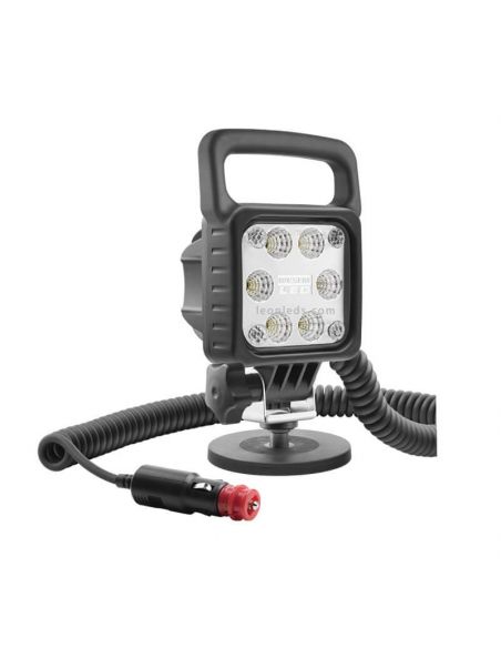 Faro LED Magnético con conector de mechero asa e interruptor ¡Al mejor precio!