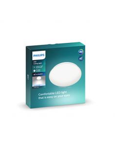 Plafón LED redondo 17W CL200 Moire Gen II Philips | LeonLeds 2