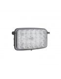 Faro LED empotrable rectangular 40W con optica de trabajo Wesem | LeonLeds