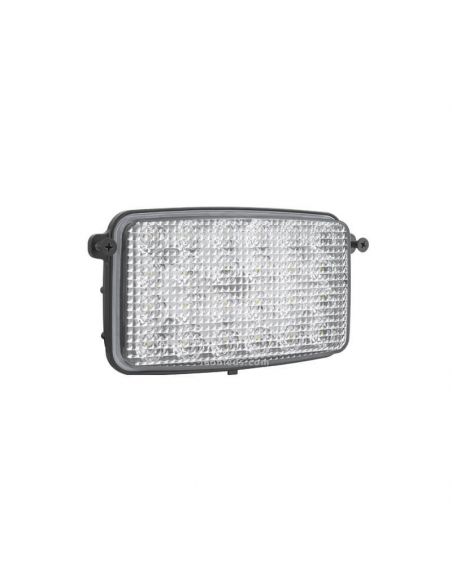 Faro LED empotrable rectangular 40W con optica de trabajo Wesem | LeonLeds