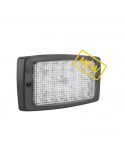 Frontal de Faro LED empotrable rectangular 40W con optica de trabajo Wesem | LeonLeds