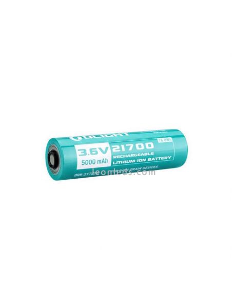 Batería recargable 21700 5000mAh de litio