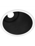 Downlight LED Lex Asymmetric blanco y negro de Arkoslight | LeónLeds.com