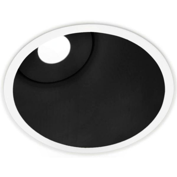 Downlight LED preto e branco Lex Asymmetric by Arkoslight | LeonLeds.com