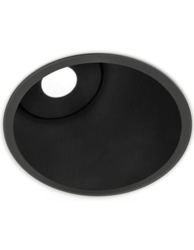 Downlight LED Lex Asymmetric negro de Arkoslight | LeónLeds.com