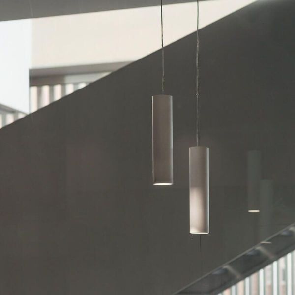Lámpara de suspensión Scope 27 de Arkoslight blanca detalles | Leonleds