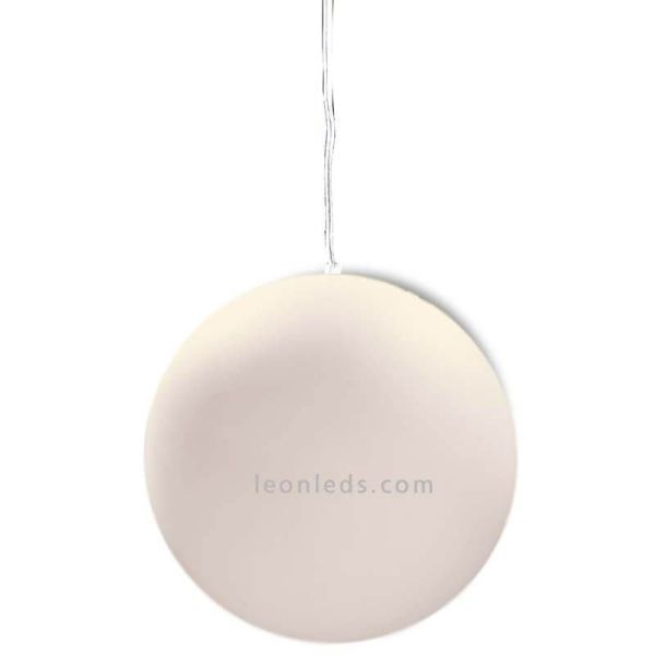 Bola colgante blanca para terraza...