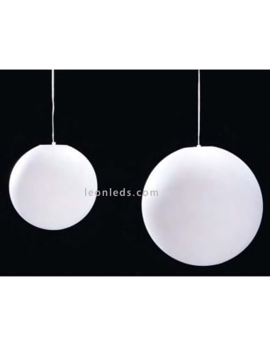 Bola colgante blanca para terraza...