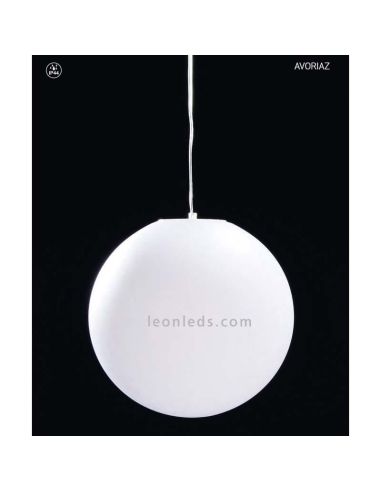 Bola colgante blanca para terraza...