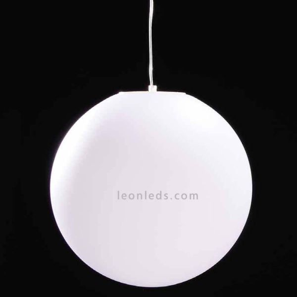 Boule lumineuse suspendue blanche...
