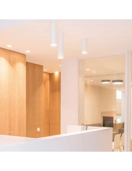 Iluminando um escritório com a luminária de teto Arkoslight Scope Surface 27 LED | leonleds