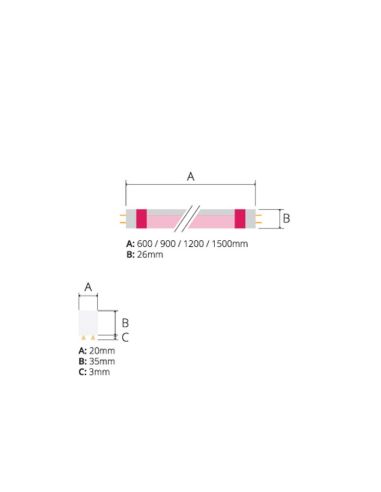 Megalux Food LED Tube Red Meats Leds Factory Tubes led de meilleure qualité | leonleds