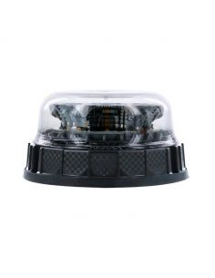 Rotativo LED ambar Plano con tulipa transparente 3 Tornillos Vignal | LeonLeds