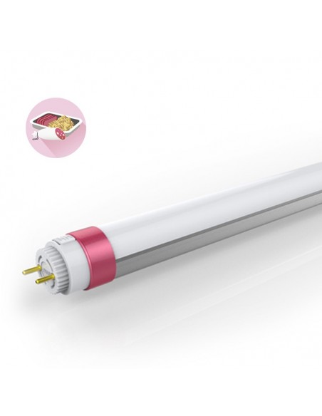 Tubo LED Especial Alimentación Fresh Carnes Rosadas Leds Factory Megalux | LeonLeds