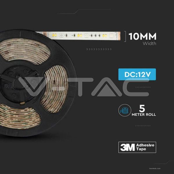 Tira LED RGBW CCT Wifi 5 Metros Alexa o Google Home IP65 2628 | LeonLeds