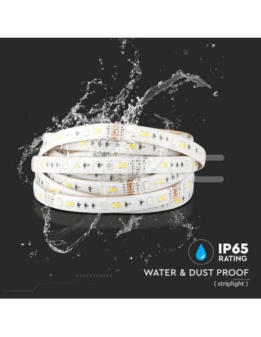 Tira LED RGBW CCT Wifi 5 Metros Alexa o Google Home IP65 2628 | LeonLeds