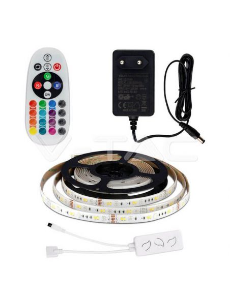 Tira LED RGBW CCT Wifi 5 Metros Alexa ou Google Home IP65 2628 | leonleds