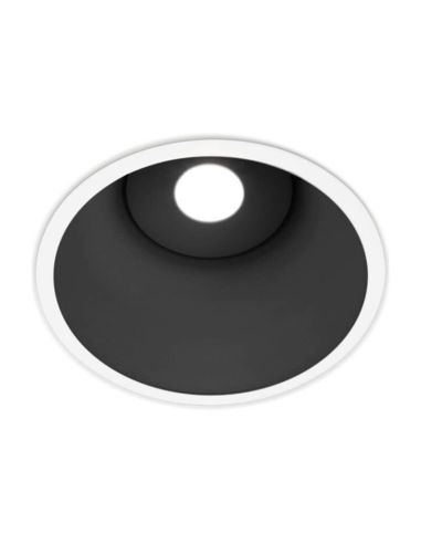 Downlight LED Lex Mini negro y blanco de Arkoslight | LeónLeds.com