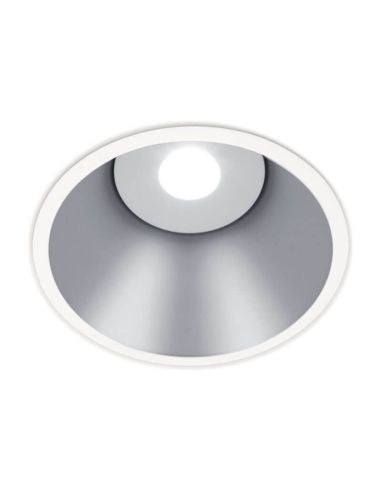 Downlight LED Lex Mini plateado de Arkoslight | LeónLeds.com
