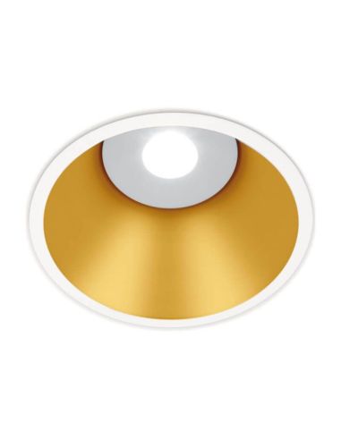 Downlight LED Lex Mini dorado de Arkoslight | LeónLeds.com