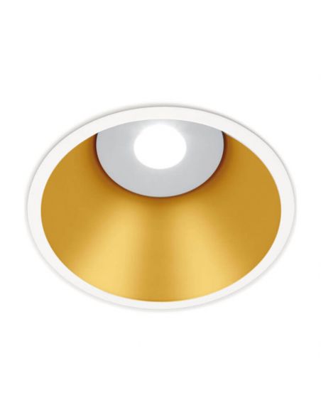 Downlight LED Lex Mini dorado de Arkoslight | LeónLeds.com