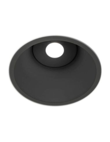 Downlight Lex Mini LED Noir par Arkoslight | LeonLeds.com