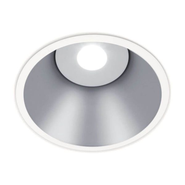 Downlight Lex Mini LED argenté d'Arkoslight | LeonLeds.com