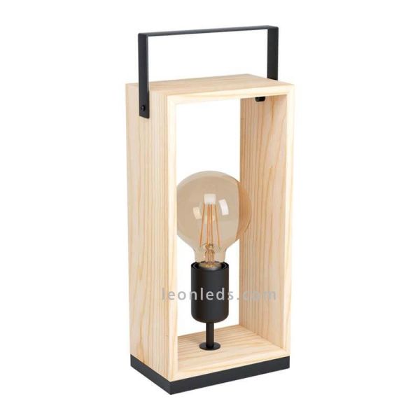 Lámpara de mesa vintage Famborough de 1 luz