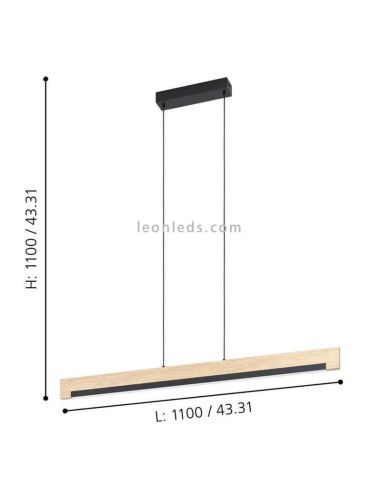 LED-Deckenlampe Camacho aus dimmbarem...