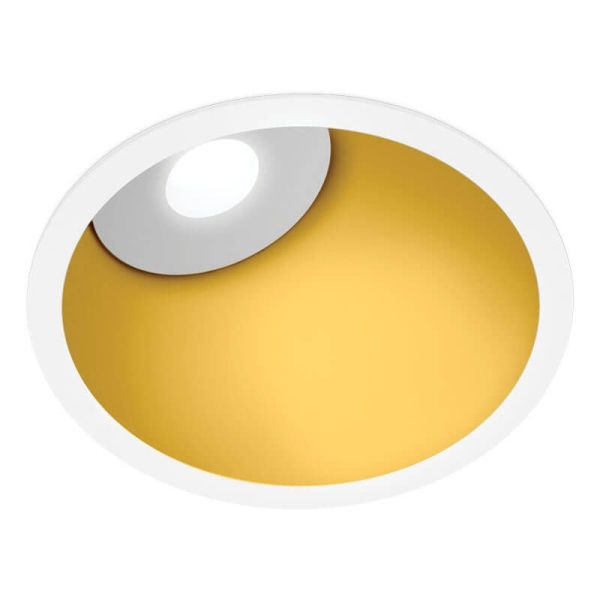 Downlight LED Lex Mini Asymétrique Doré de Arkoslight | LeonLeds.com