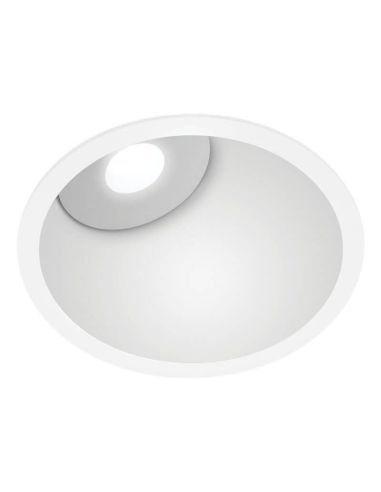 Branco Lex Mini assimétrica LED Downlight por Arkoslight | LeonLeds.com
