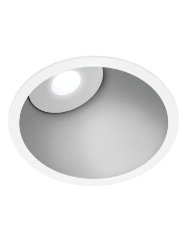Downlight LED Lex Mini Asymmetric plateado de Arkoslight | LeónLeds.com