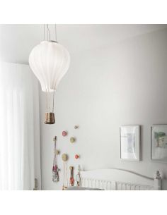 Lámpara de techo globo aerostático Dream Big SP1 Ideal Lux | LeonLeds 2