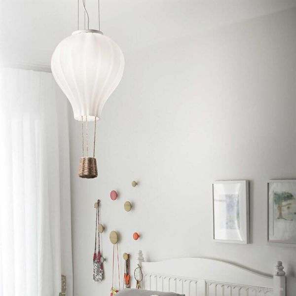 Lámpara de techo globo aerostático Dream Big SP1 Ideal Lux | LeonLeds