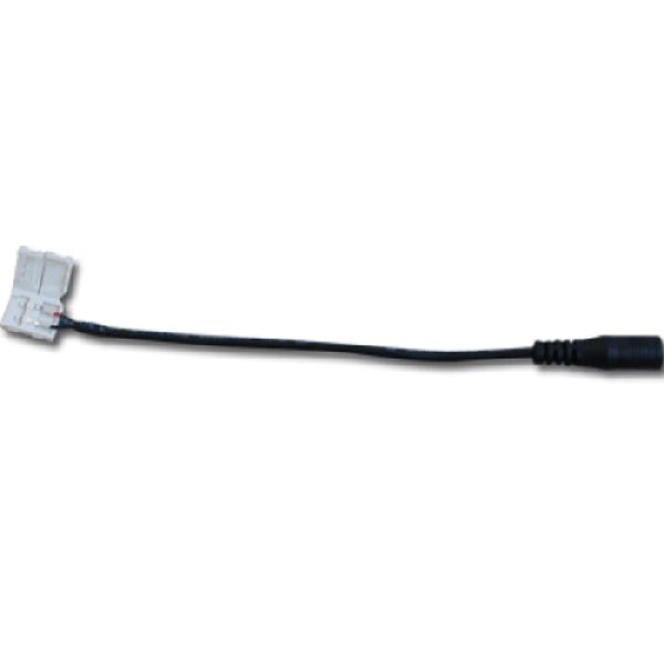 Connecteur flexible pour bande Led -3528- DC Femelle