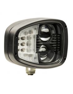 Faro LED delantero homologado original CHL 1 LED Manitou CNH BobCat Hyundai Massey Ferguson Weidemann Giant Vignal | LeonLeds 2
