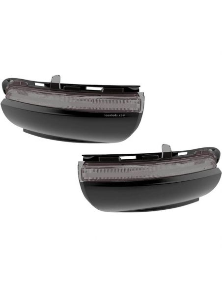 Intermitente dinamico LED para retrovisor ahumado LEDriving LEDDMI 5K0 BK S Homologado Set de 2 Osram | LeonLeds