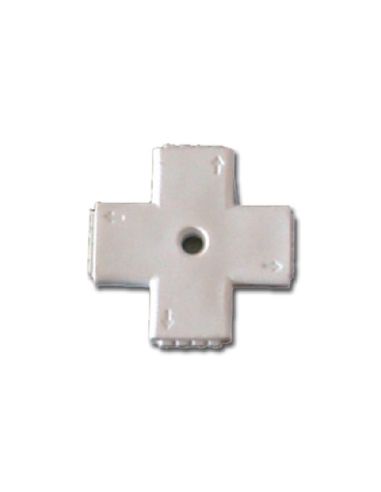 Conector para tira Led -5050- Cruz