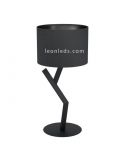 Lampe à poser moderne Balnario noir 1xE27