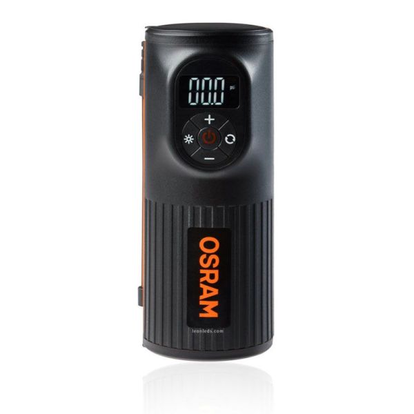 Compresor de neumaticos recargable y portatil pequeño Tyreinflate 2000 Otir2000 Osram | LeonLeds
